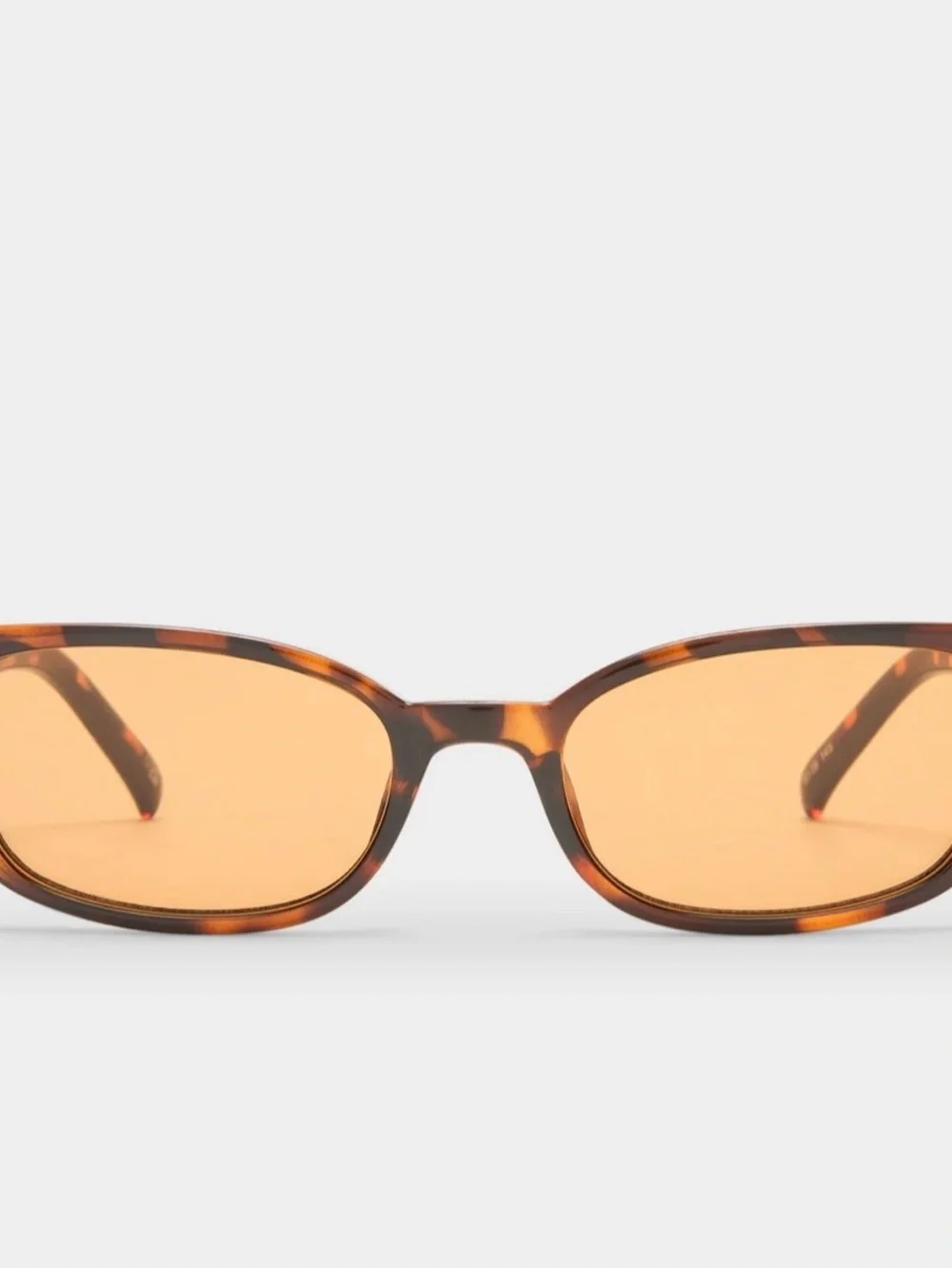 Le Specs Tortoiseshell Sunglasses with Amber Lenses
